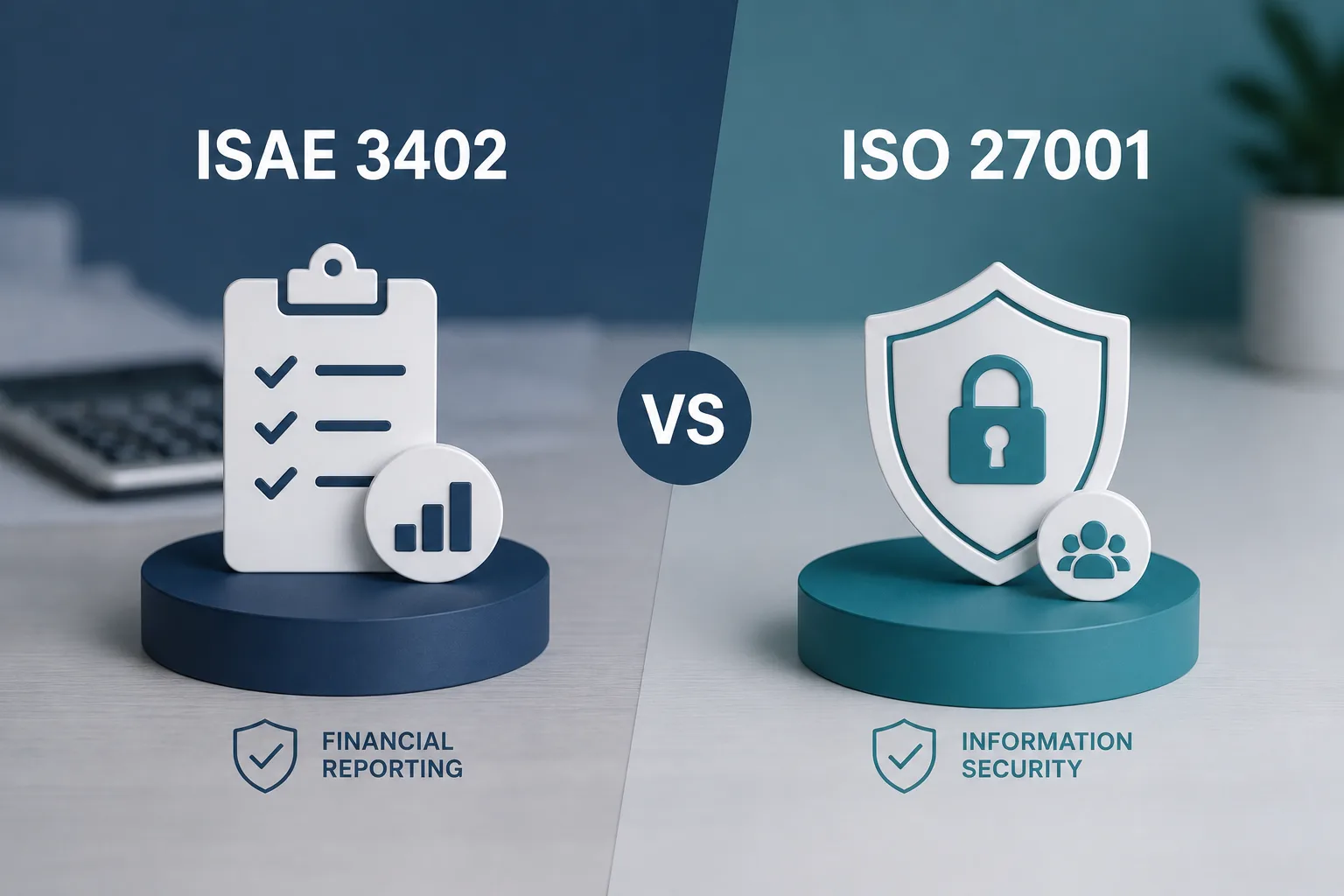 ISAE 3402 vs ISO 27001