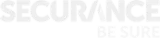 Securance logo white