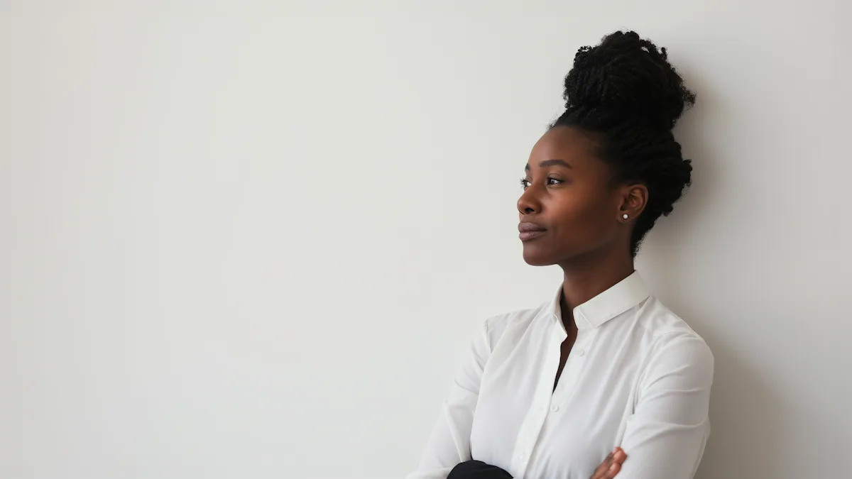 Serenity in the Spotlight The Poised Professional